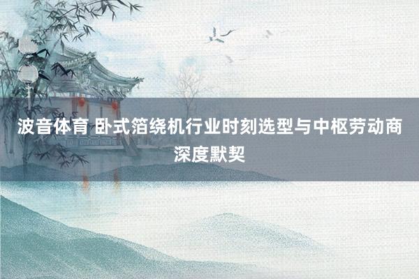 波音体育 卧式箔绕机行业时刻选型与中枢劳动商深度默契